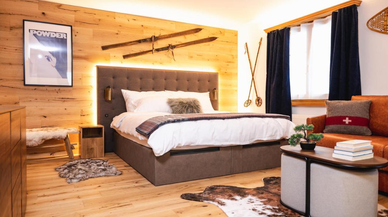 Wunderstay Alpine 3 Chic Studio Central Location Klosters Exterior foto